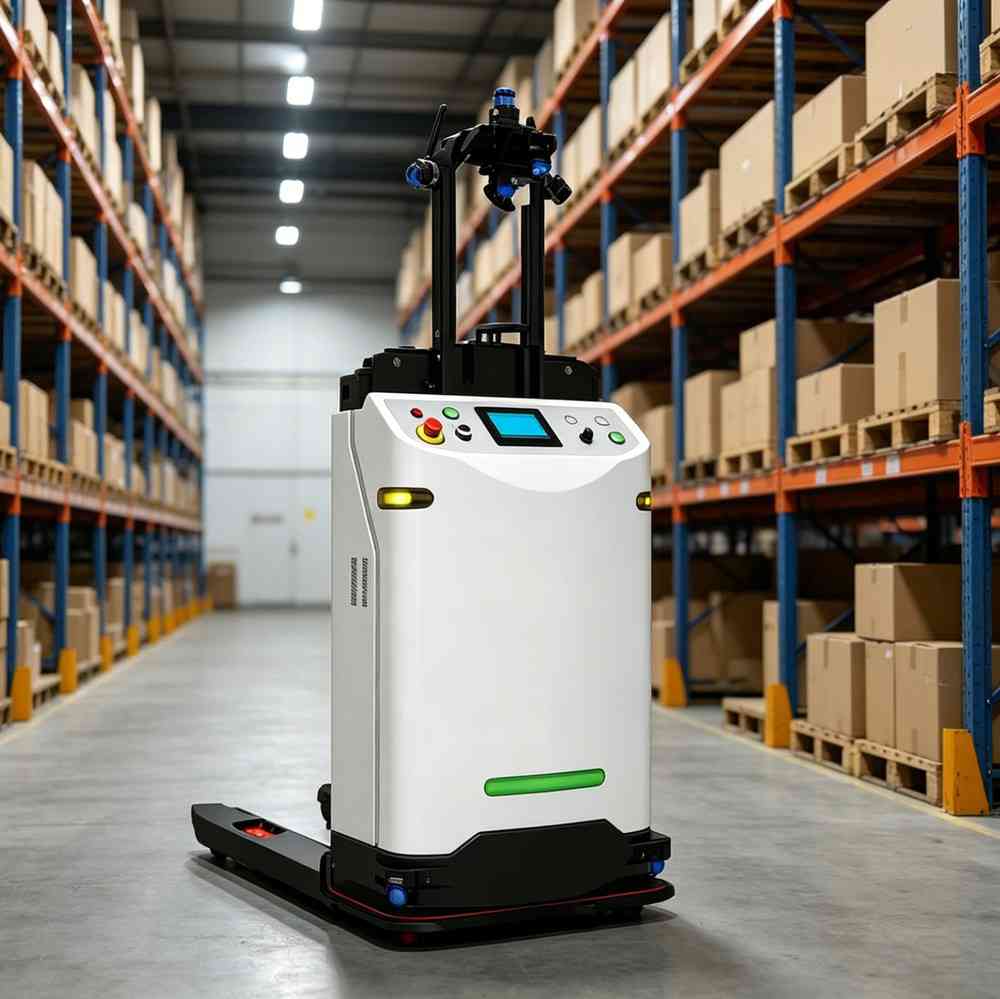 Autonomous Forklift Robot for Smart Warehouse Automation